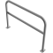 Hoop of steel tube |  60 x 2,5 mm | with cross bar | to be fixed by plugs | total width: 1500 mm | total height: 1000 mm | hot-dip galvanized